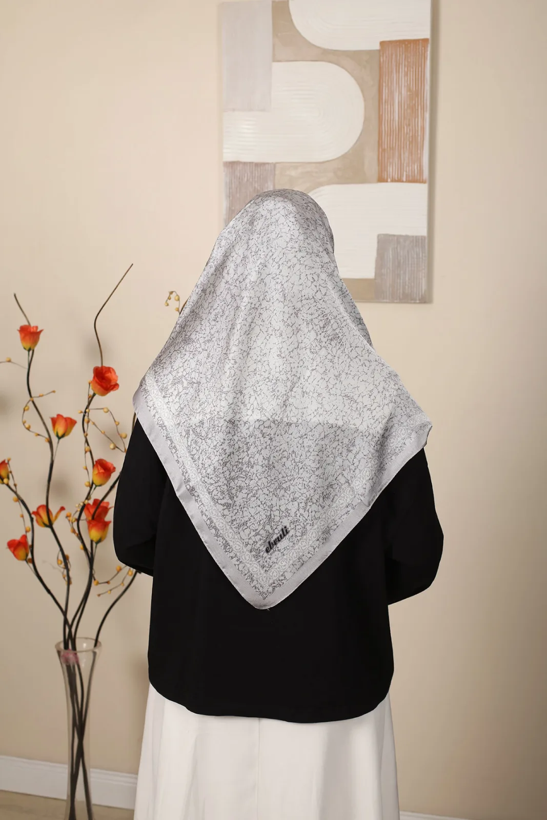 Dijital Janjan Eşarp Model 2 Renk 02