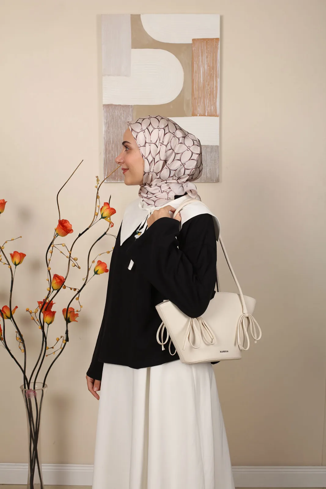 Dijital Janjan Eşarp Model 3 Renk 01