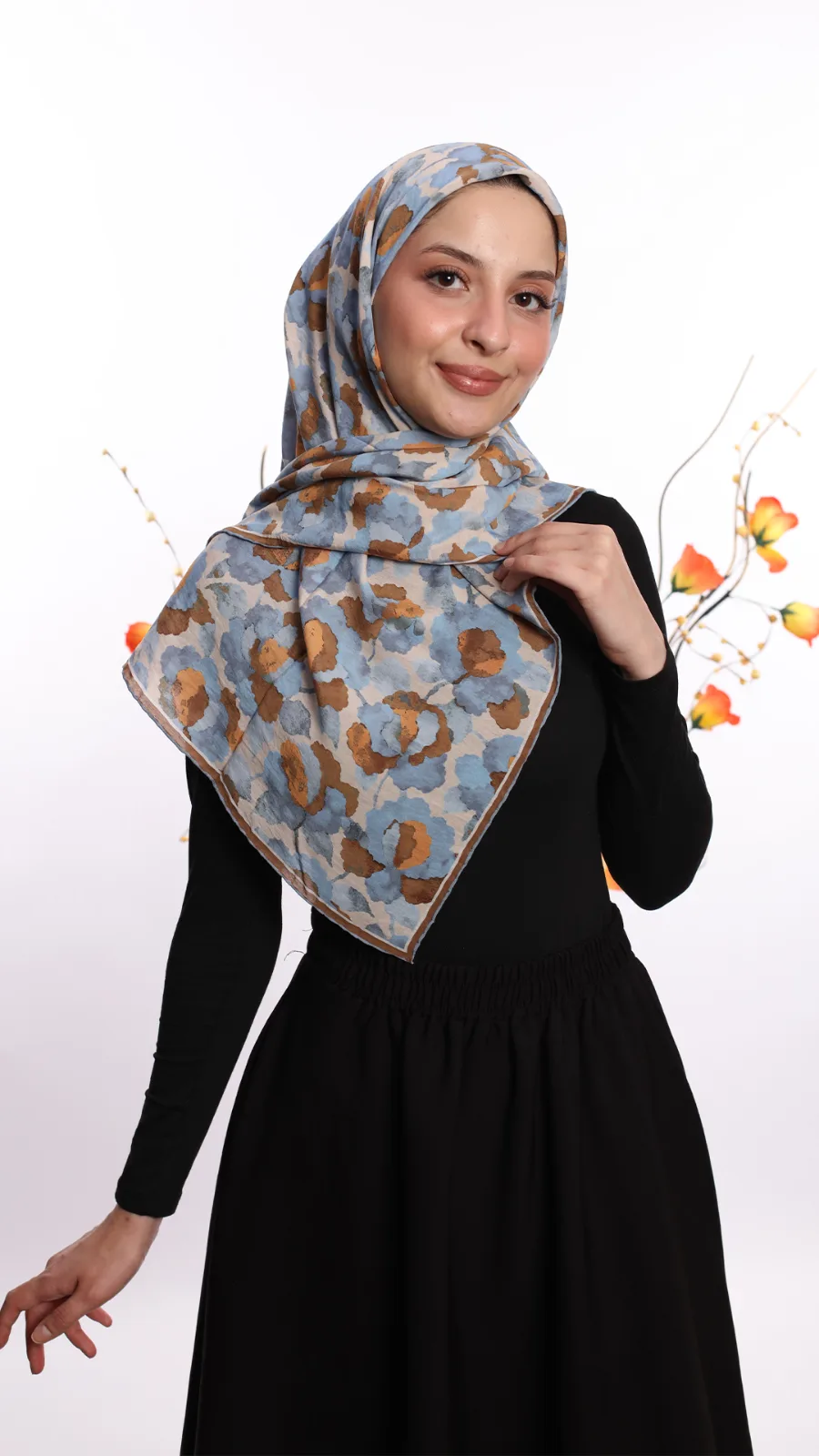 COTTON SILK EŞARP Model 01 Renk 01