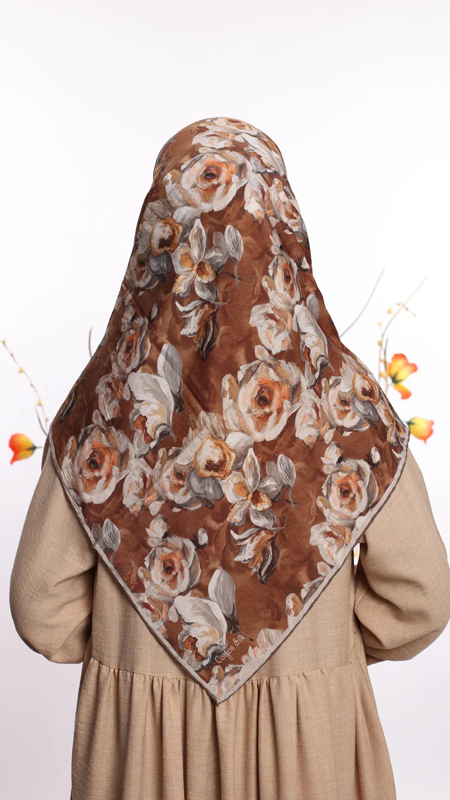 COTTON SILK EŞARP Model 03 Renk 01