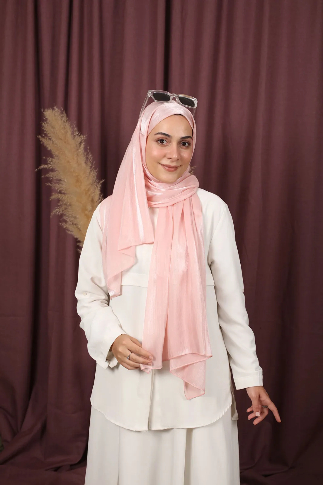 Düz Şifon Şal Model 1 Renk 01