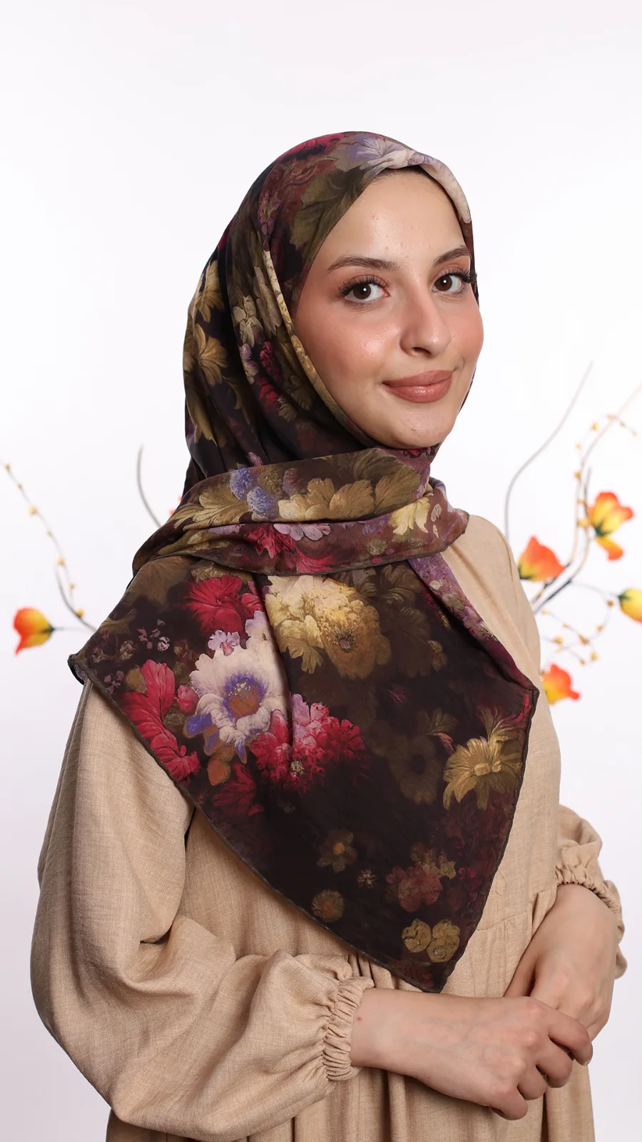 COTTON SILK EŞARP Model 05 Renk 01