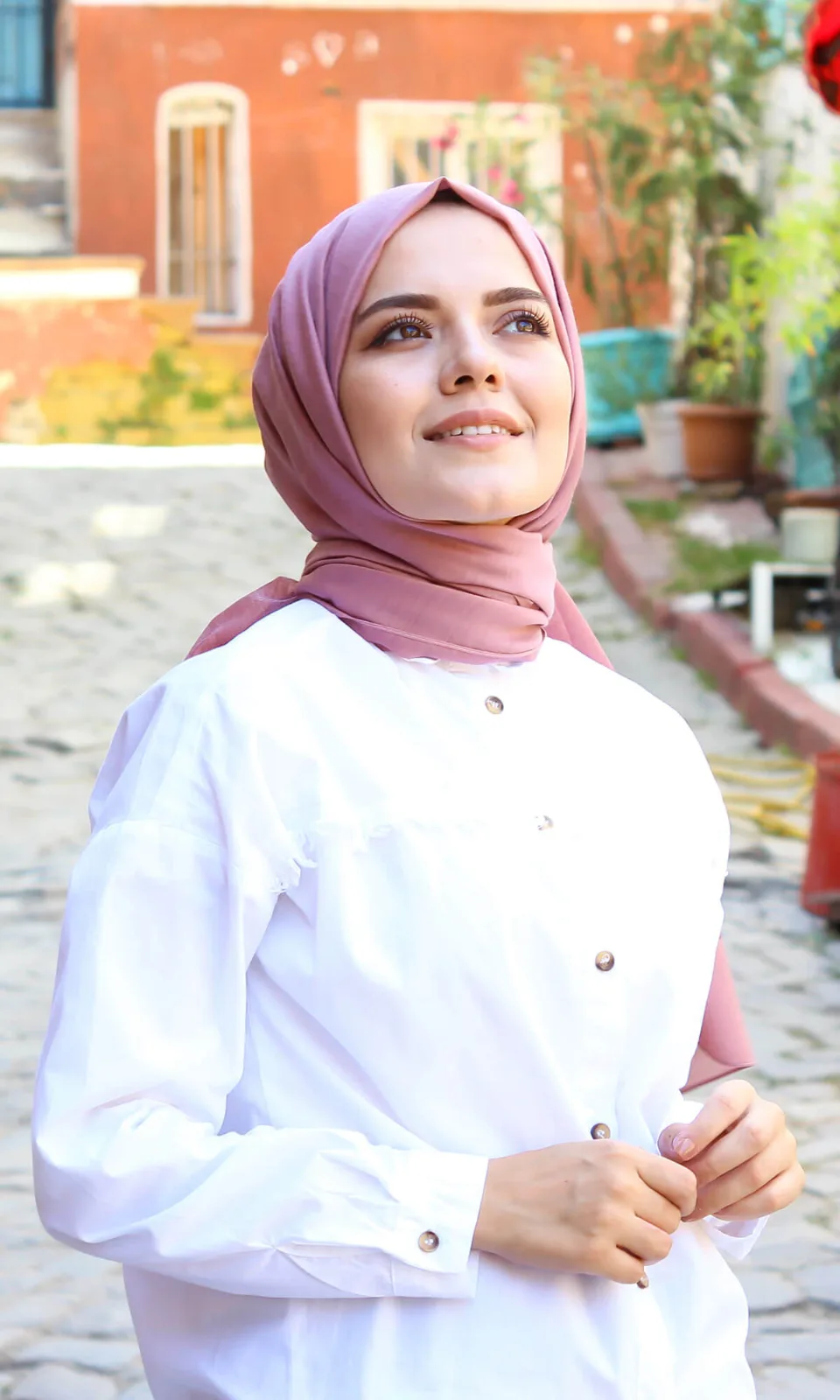 Pembe Şal