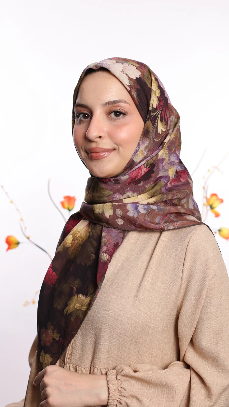 COTTON SILK EŞARP Model 05 Renk 01