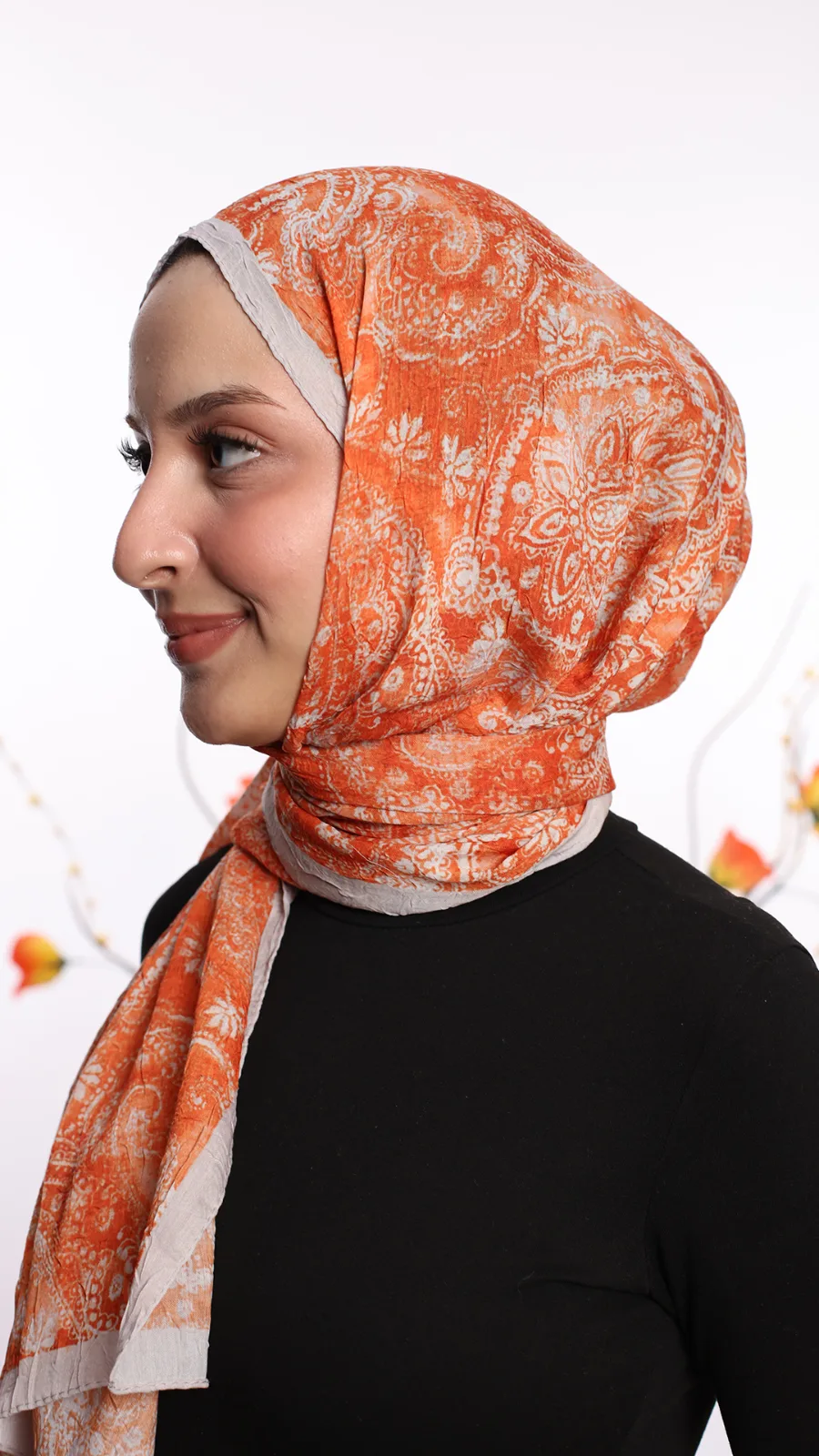 Cotton bambu şal Model 04 Renk 01