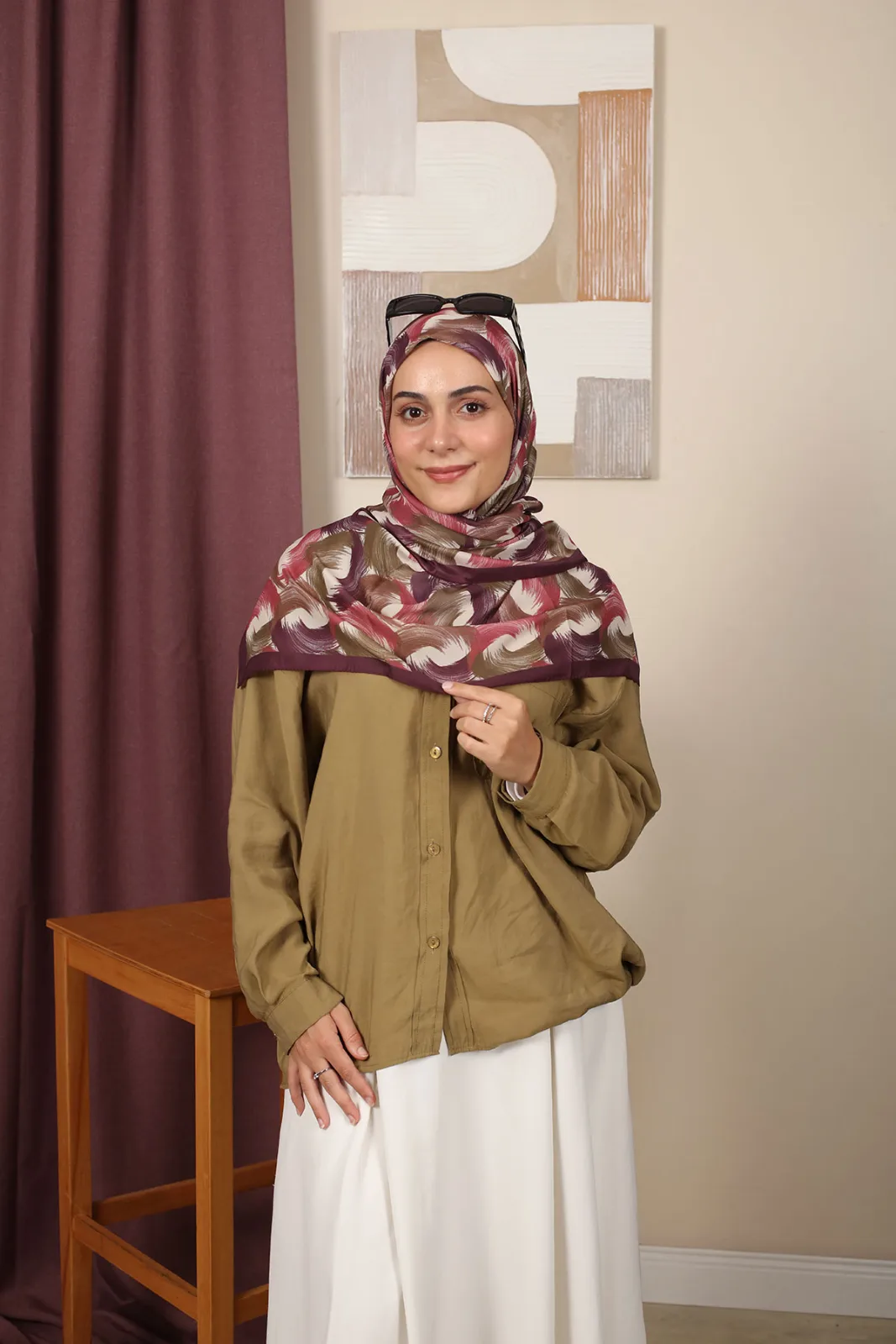 Polyana Eşarp Model 1 Renk 01
