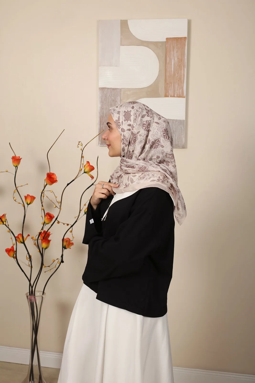 Polyana Eşarp Model 3 Renk 01