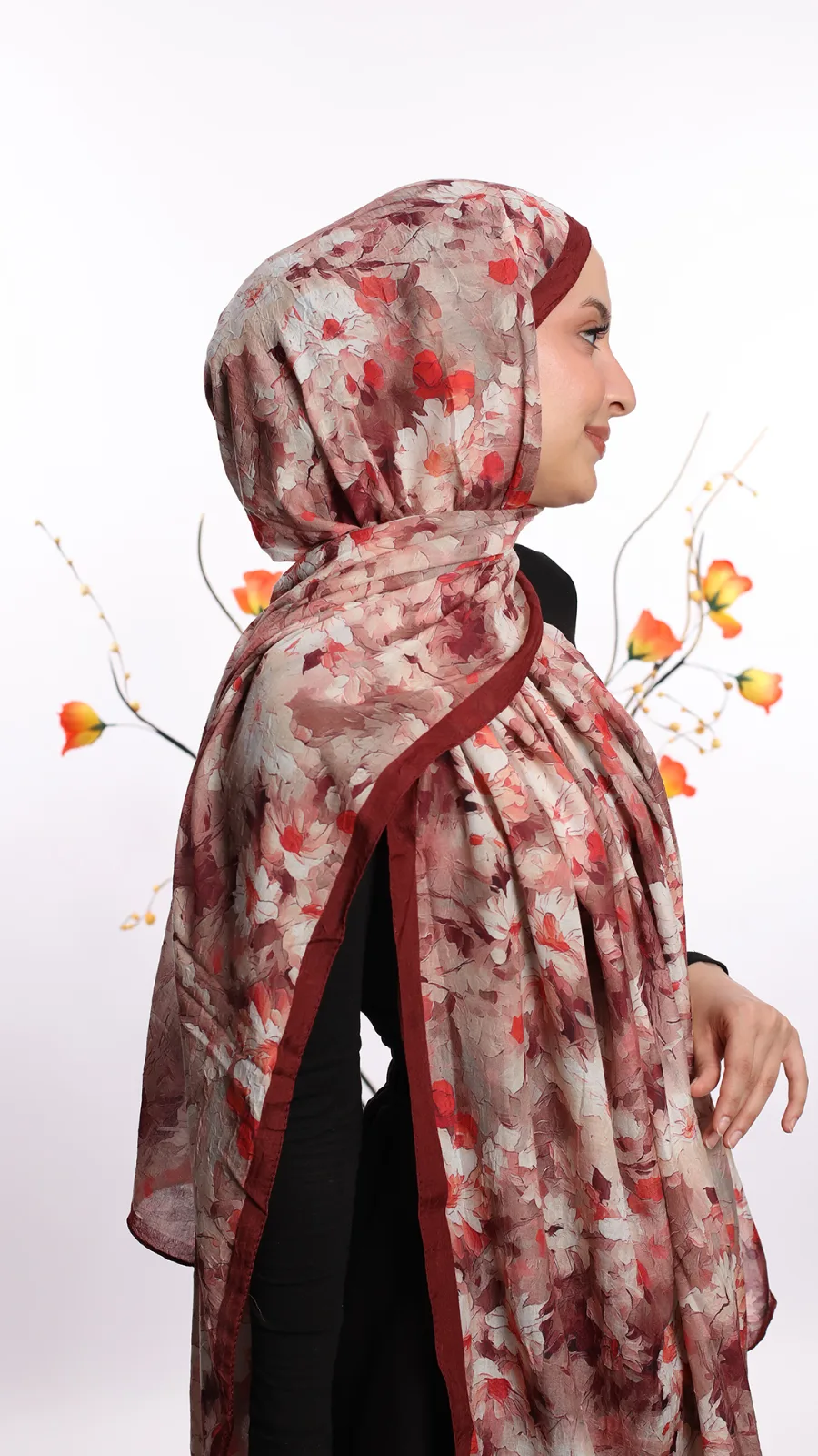 Cotton bambu şal Model 02 Renk 01