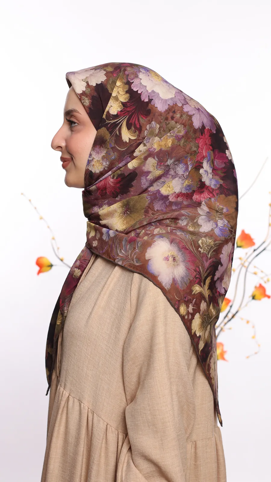 COTTON SILK EŞARP Model 05 Renk 01