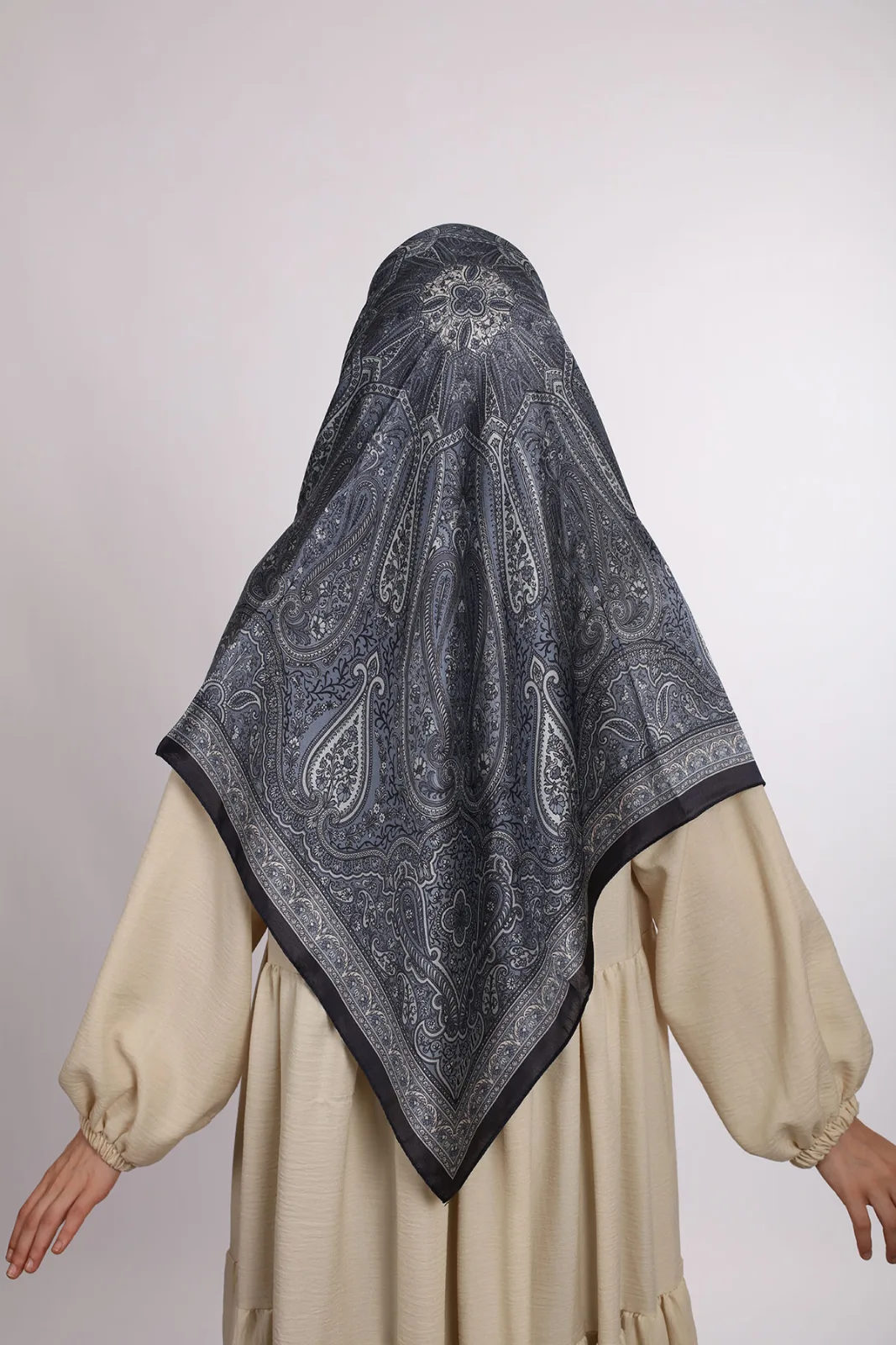 Dijital Janjan Eşarp Model 1 Renk 01