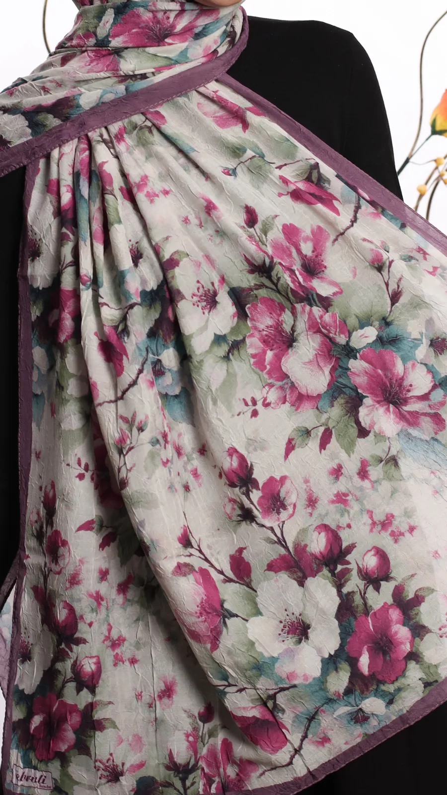 Cotton bambu şal Model 03 Renk 01