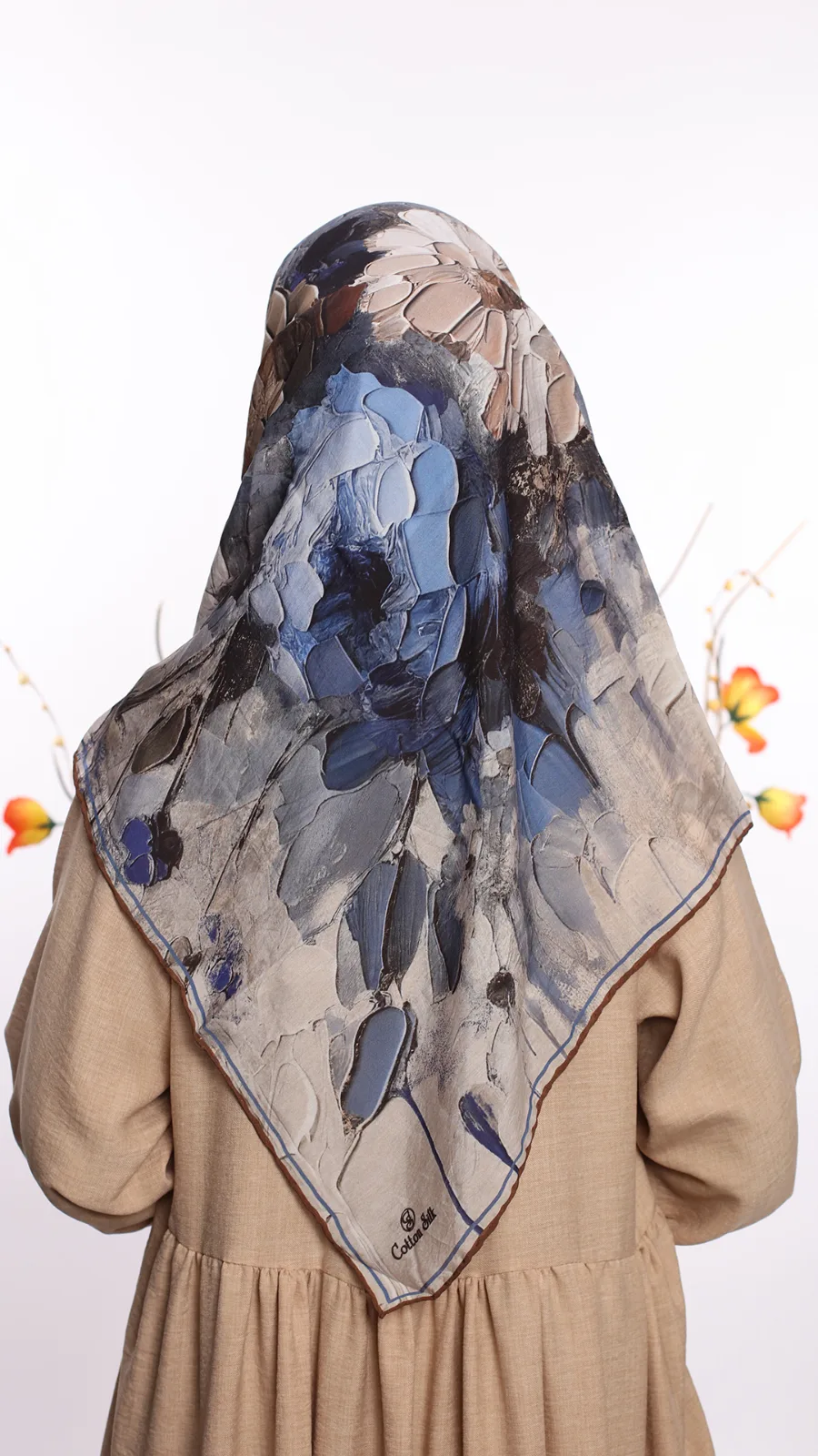 COTTON SILK EŞARP Model 04 Renk 01