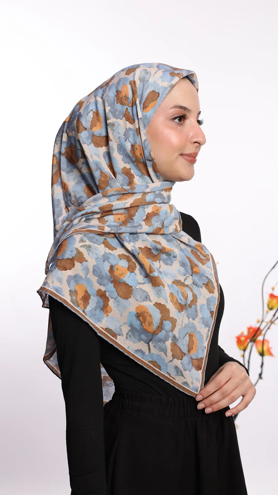 COTTON SILK EŞARP Model 01 Renk 01