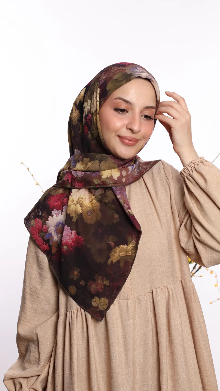 COTTON SILK EŞARP Model 05 Renk 01