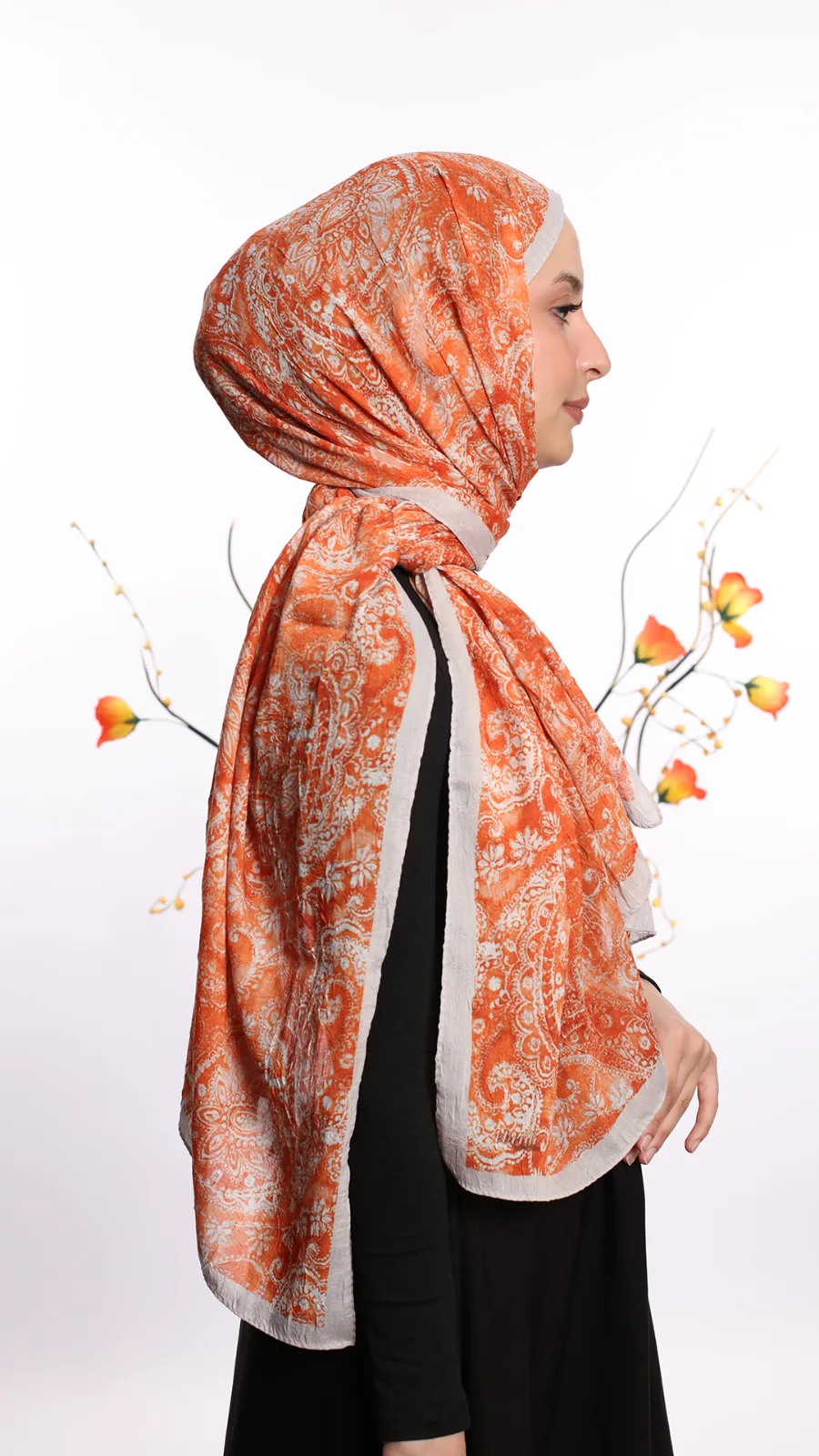 Cotton bambu şal Model 04 Renk 01