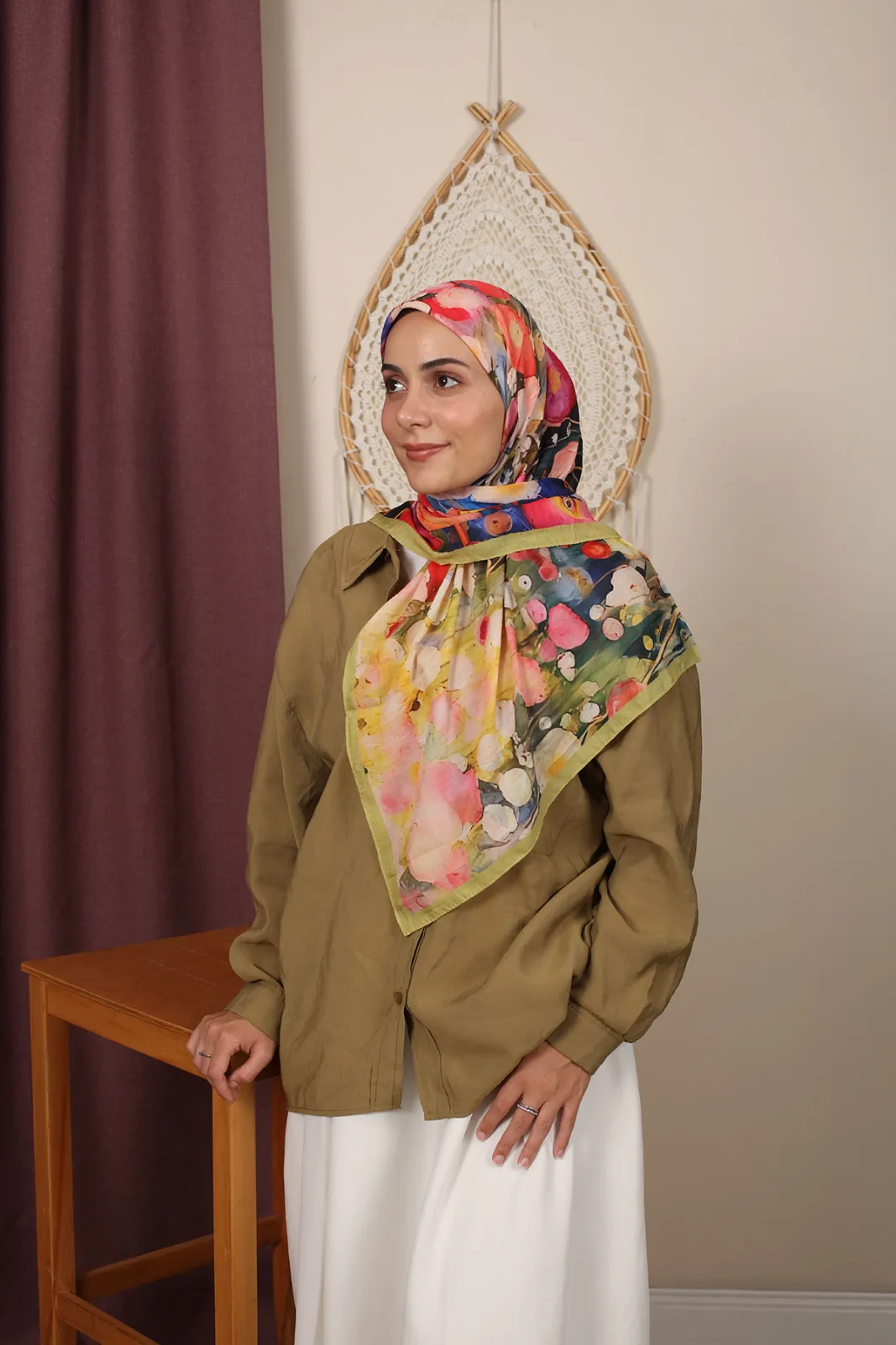Bambu Kraş Eşarp Model 1 Renk 03