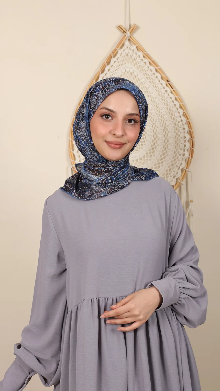 Dijital Comfort Eşarp Model 07 Renk 01