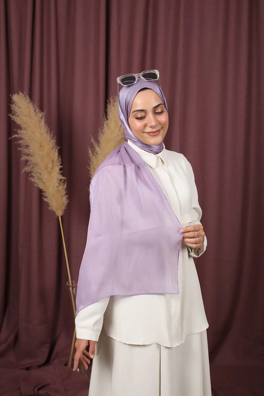 Düz Şifon Şal Model 1 Renk 02