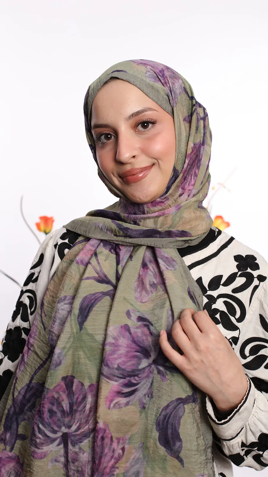 NORA ŞAL Model 01 Renk 01